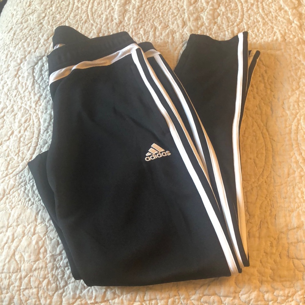 Adidas Black and White Climacool Track Pants